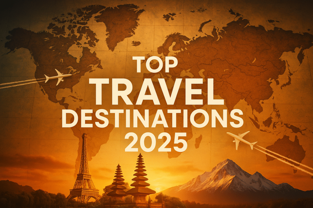 Top Travel Destinations for 2025: The Ultimate Guide to Planning Your Next Adventure